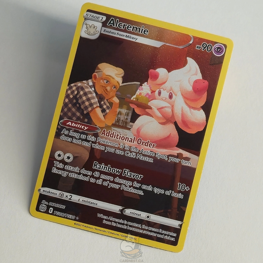 Alcremie TG08/TG30 Trainer Gallery Ultra Rare – Brilliant Stars – Near Mint – English
