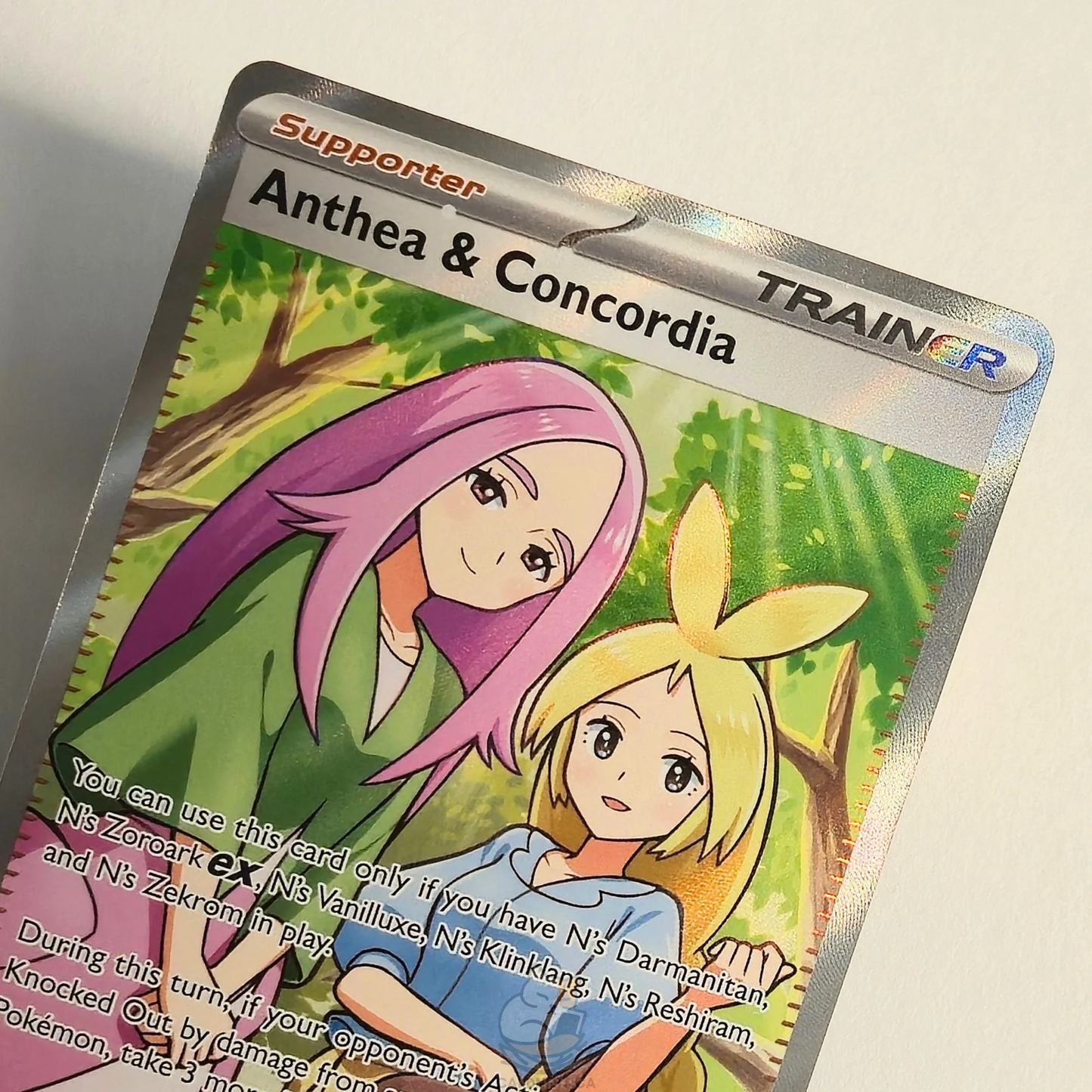 Anthea & Concordia 254/217 Full Art Trainer Ultra Rare – Ascended Heroes – Near Mint – English