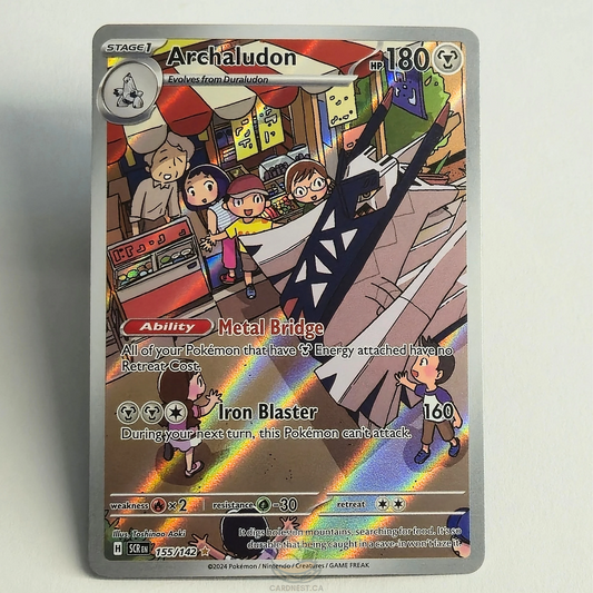 Archaludon 155/142 Full Art Illustration Rare – Stellar Crown – Near Mint – English