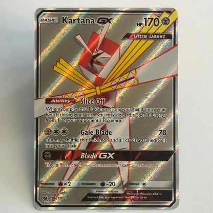 Kartana GX 106/111 Full Art Ultra Rare – Crimson Invasion – Near Mint – English