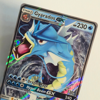Gyarados GX 16/68 Full Art Ultra Rare – Hidden Fates – Near Mint – English