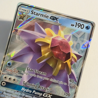 Starmie GX 14/68 Full Art Ultra Rare – Hidden Fates – Near Mint – English