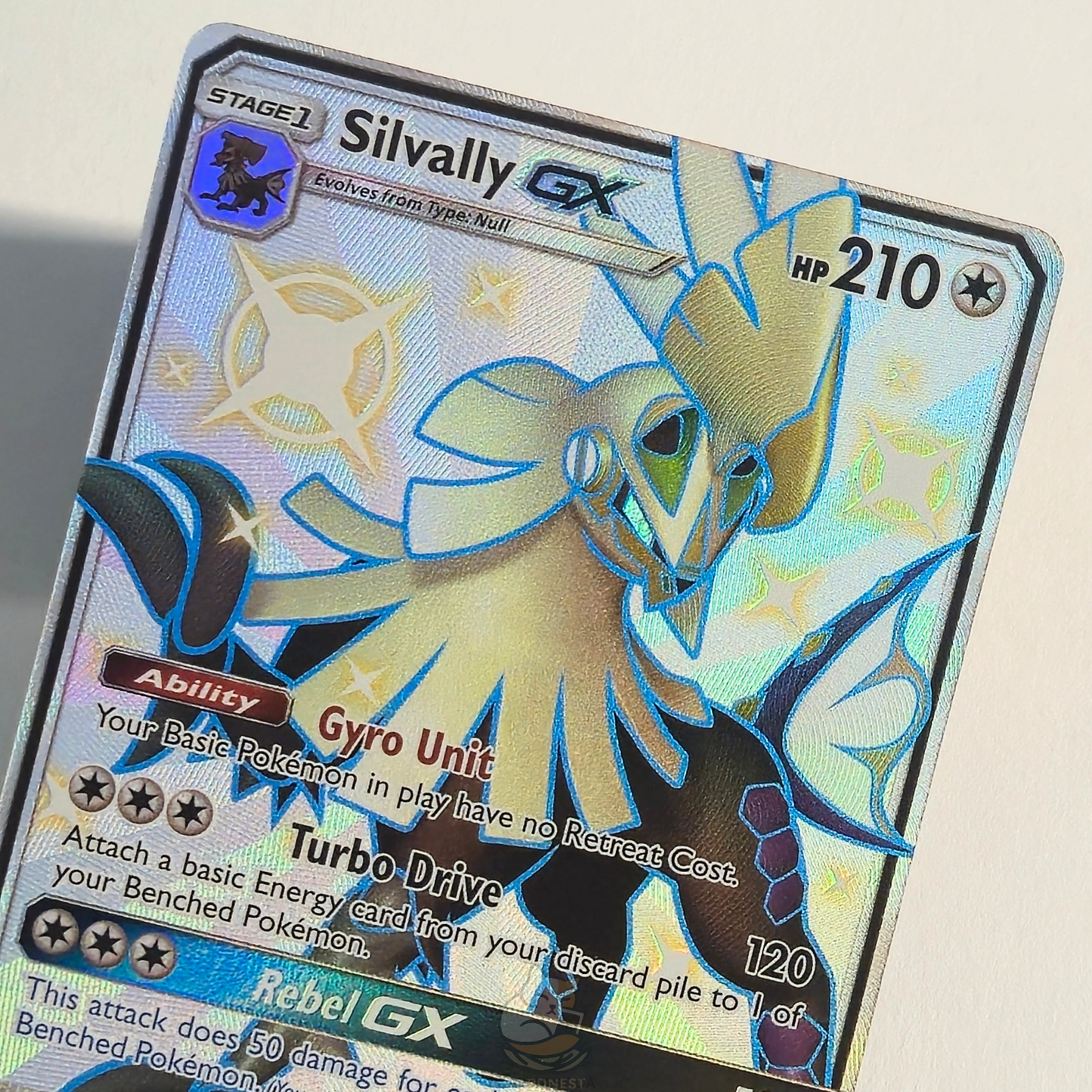 Silvally GX SV79/SV94 Full Art Shiny Holo Rare – Hidden Fates: Shiny Vault – Near Mint – English