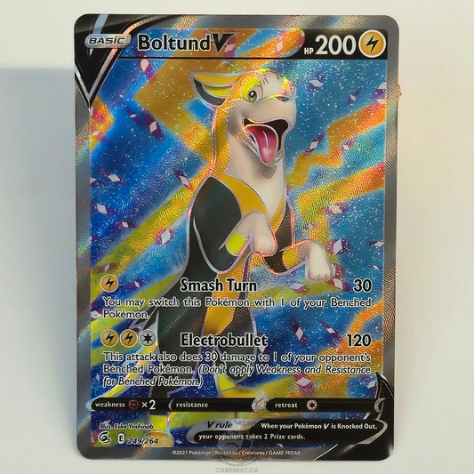 Boltund V 249/264 Full Art Ultra Rare – Fusion Strike – Near Mint – English