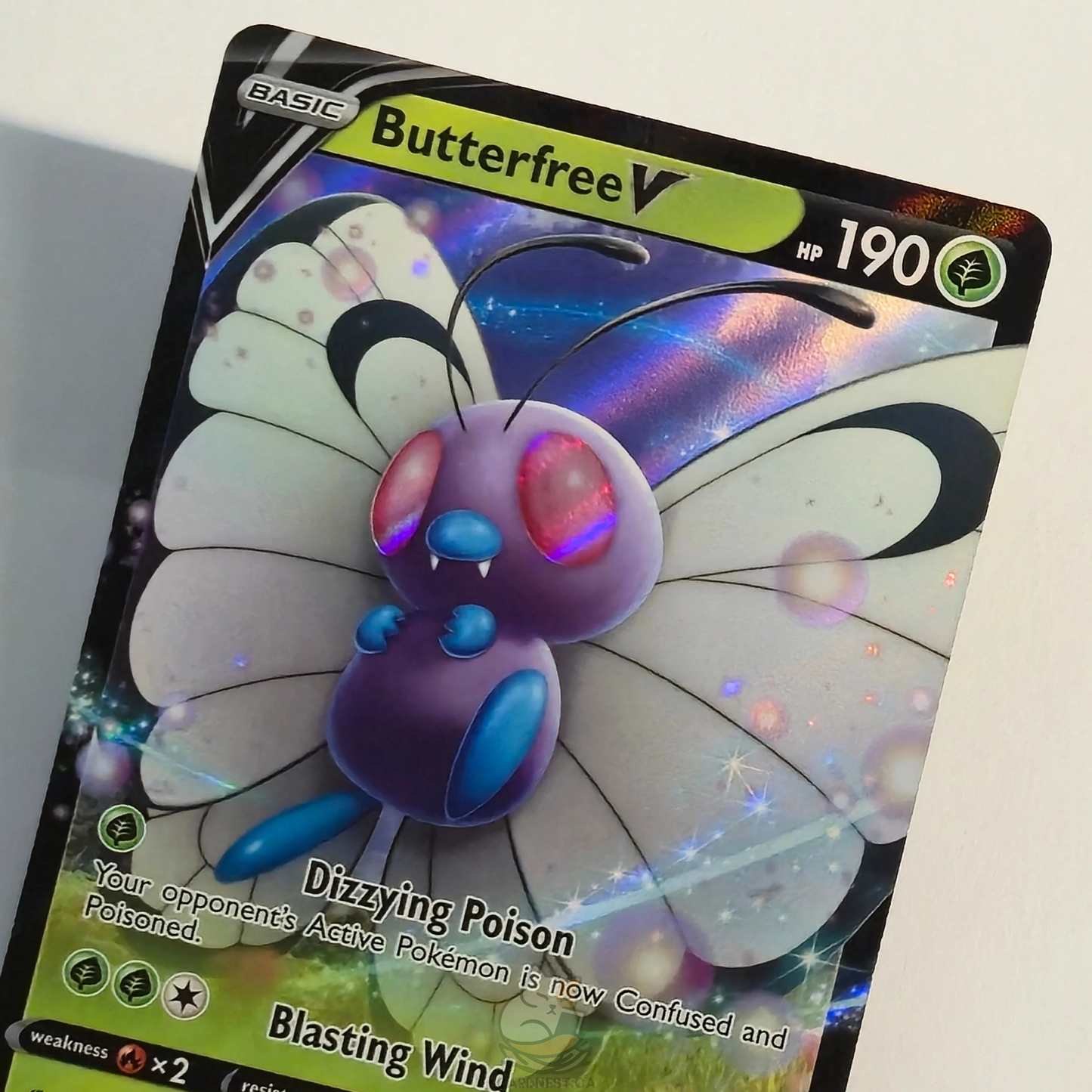 Butterfree V 001/189 Full Art Ultra Rare – Darkness Ablaze – Near Mint – English