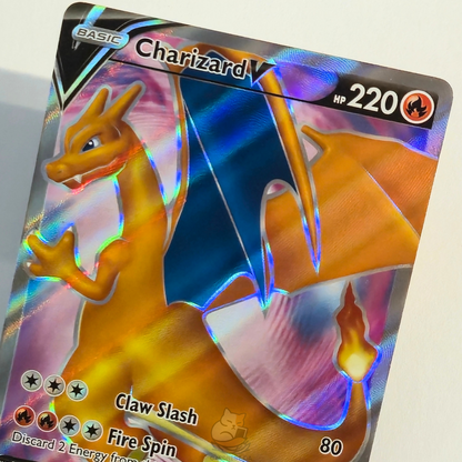 Charizard V SWSH050 Full Art Black Star Promo – Sword & Shield – Near Mint – English