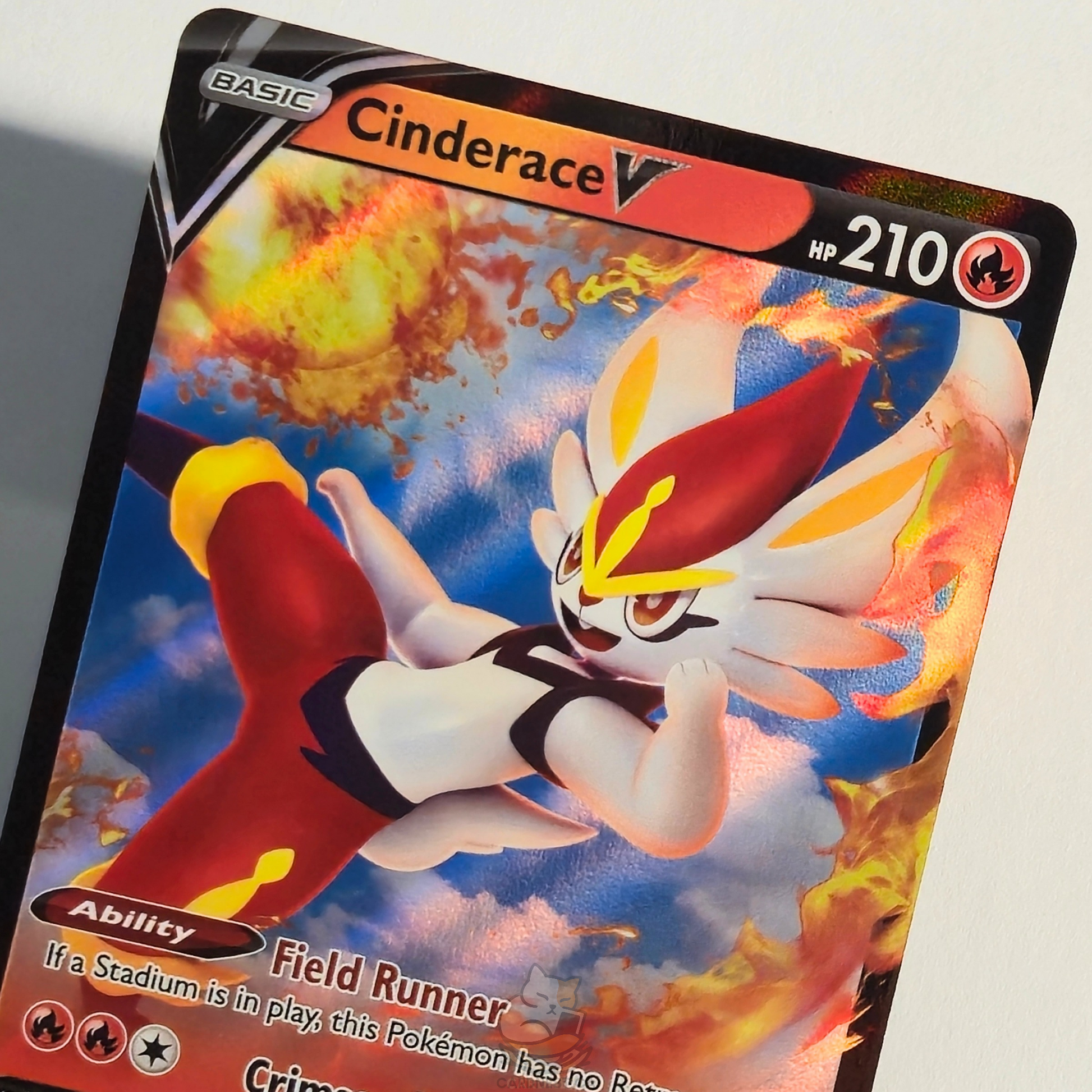 Cinderace V 018/072 Full Art Ultra Rare – Shining Fates – Near Mint – – CardNest
