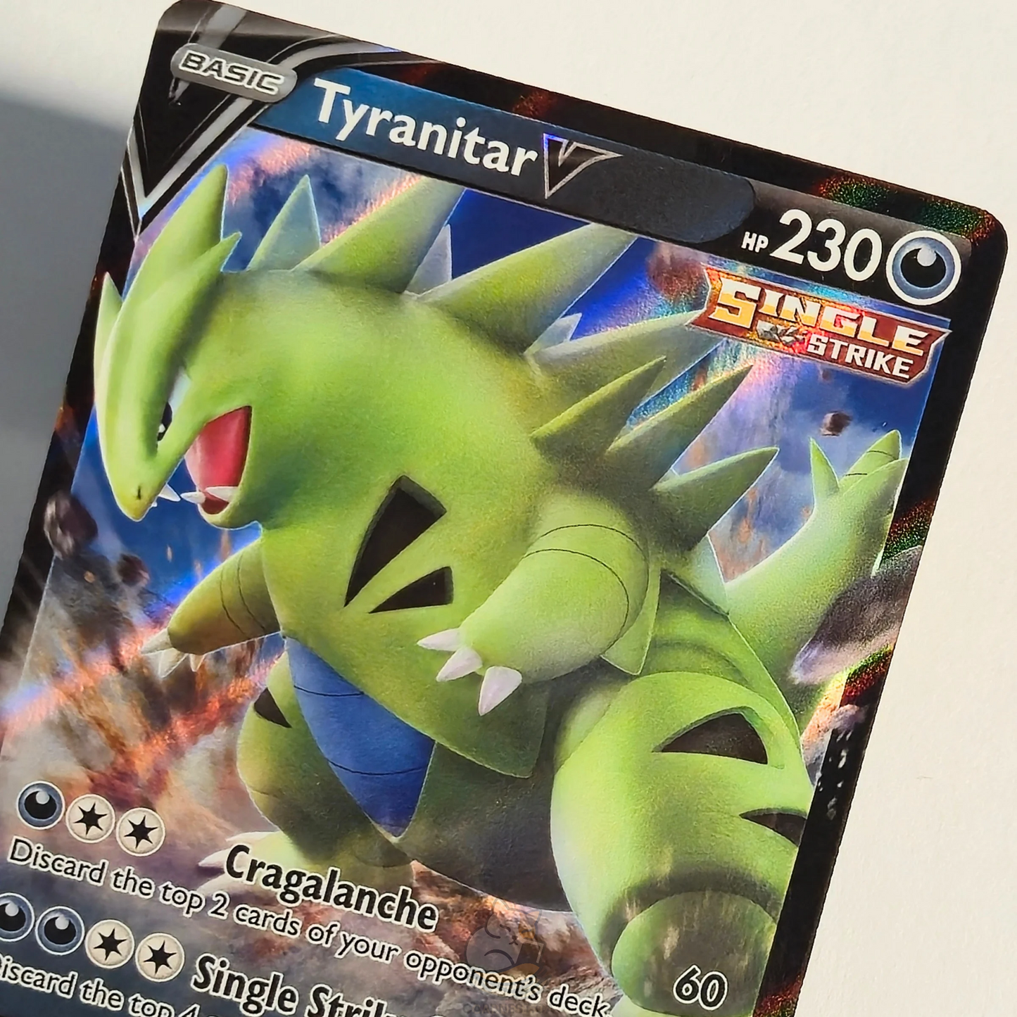 Tyranitar V 097/163 Full Art Ultra Rare – Battle Styles – Near Mint – English