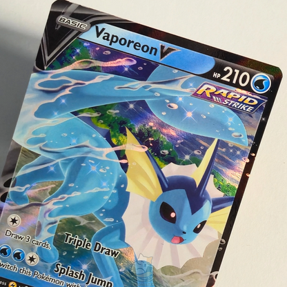 Vaporeon V SWSH150 Full Art Ultra Rare – Sword & Shield – Near Mint – English