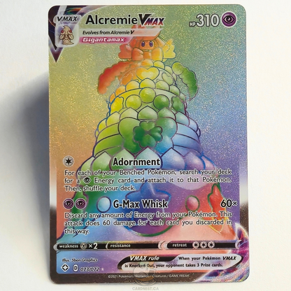 Alcremie VMAX 073/072 Full Art Secret Rare – Shining Fates – Near Mint – English