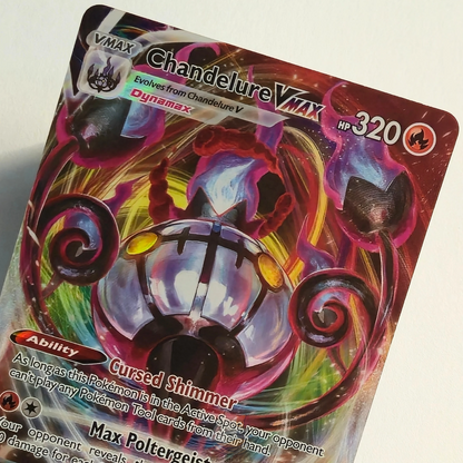 Chandelure VMAX 040/264 Full Art Ultra Rare – Fusion Strike – Near Mint – English