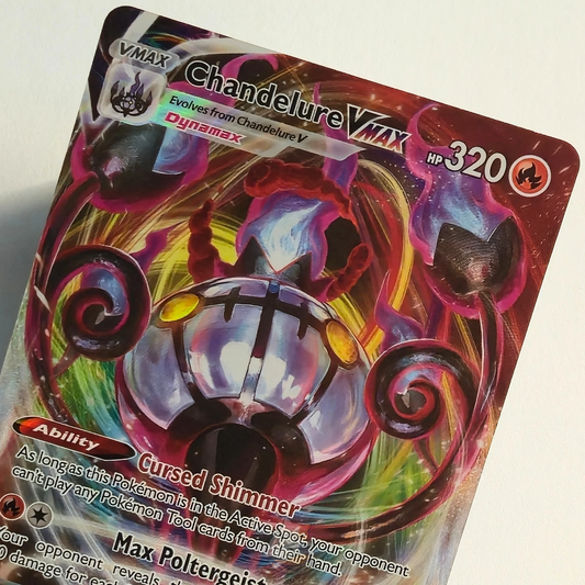 Chandelure VMAX 040/264 Full Art Ultra Rare – Fusion Strike – Near Mint – English