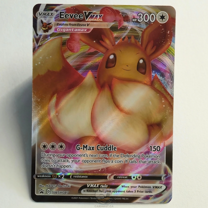 Eevee VMAX SWSH087 Full Art Black Star Promo – Sword & Shield – Near Mint – English