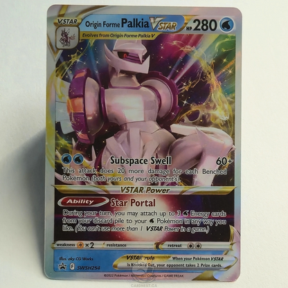 Origin Forme Palkia VSTAR SWSH254 Full Art Black Star Promo – Sword & Shield – Near Mint – English