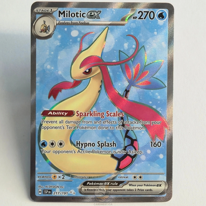 Milotic ex 217/191 Full Art Ultra Rare – Surging Sparks – Near Mint – English
