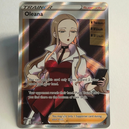 Oleana 191/192 Full Art Trainer Ultra Rare – Rebel Clash – Near Mint – English