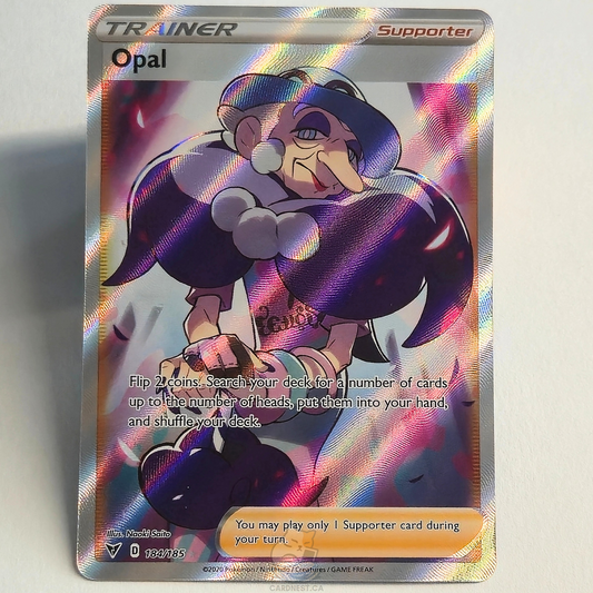 Opal 184/185 Full Art Trainer Ultra Rare – Vivid Voltage – Near Mint – English