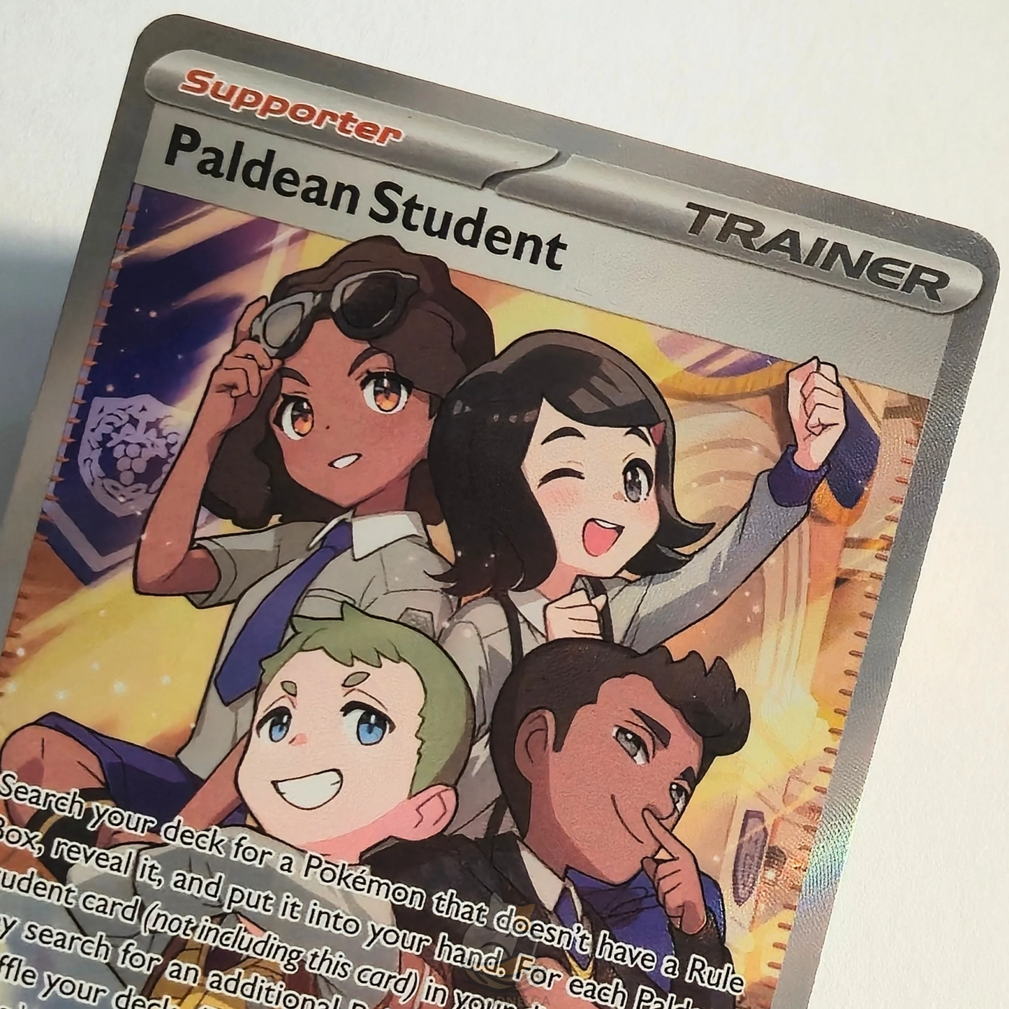 Paldean Student 231/091 Full Art Trainer Ultra Rare – Paldean Fates – Near Mint – English
