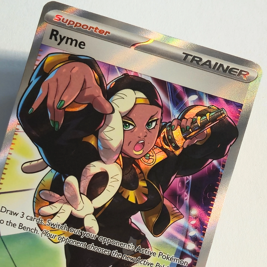 Ryme 221/197 Full Art Trainer Ultra Rare – Obsidian Flames – Near Mint – English