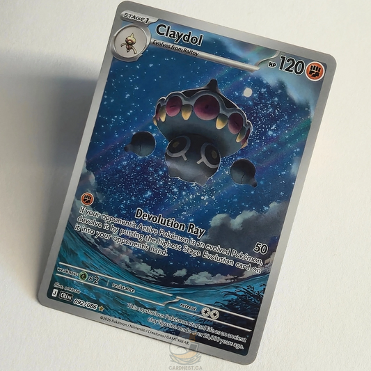 Claydol 092/086 Full Art Illustration Rare – Chaos Rising – Near Mint – English