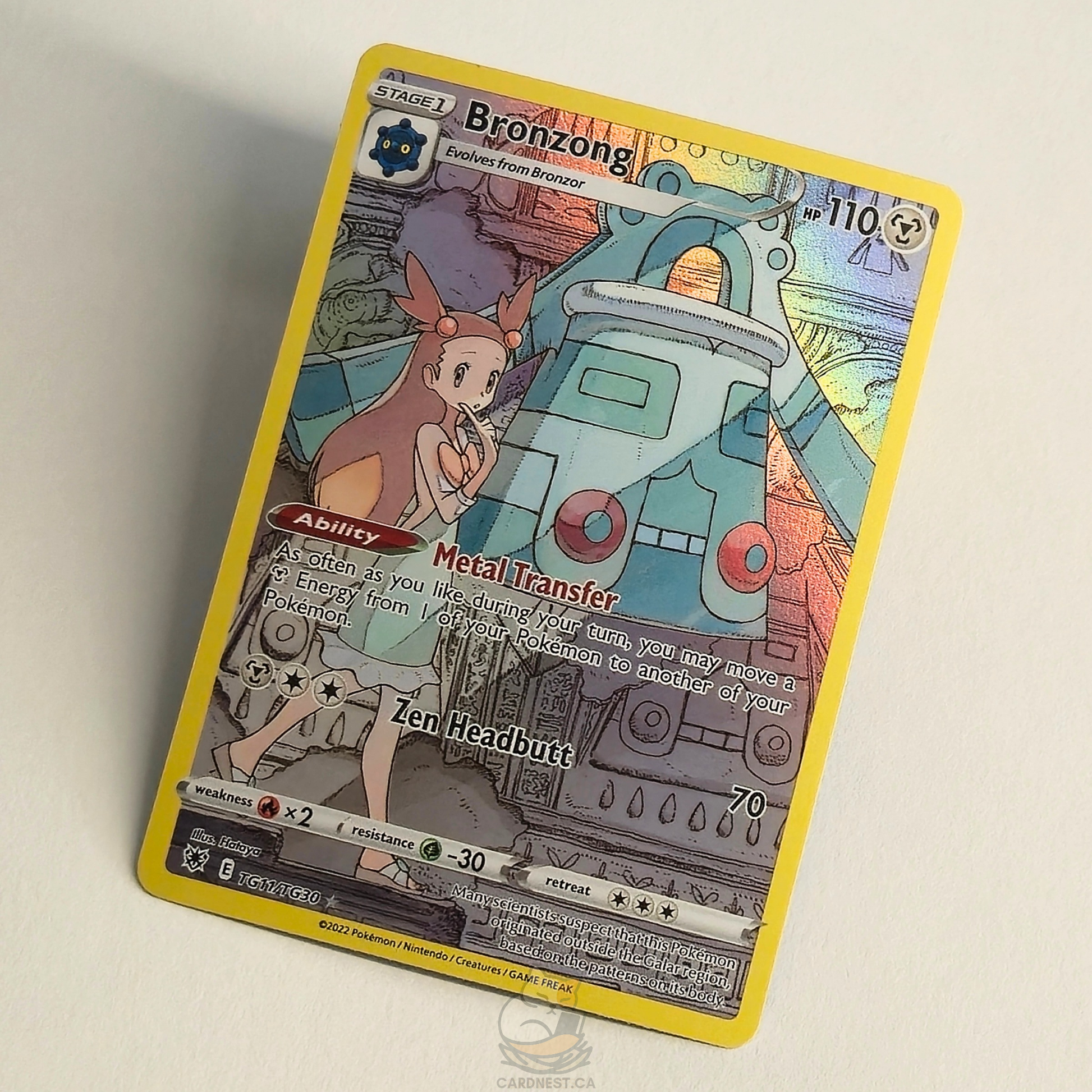 Bronzong TG11/TG30 Trainer Gallery Ultra Rare – Astral Radiance – Near – CardNest