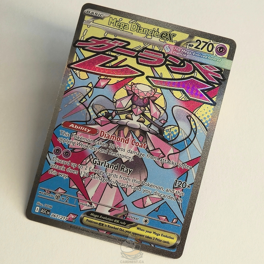 Mega Diancie Ex 267/217 Full Art Mega Attack Rare – Ascended Heroes – Near Mint – English