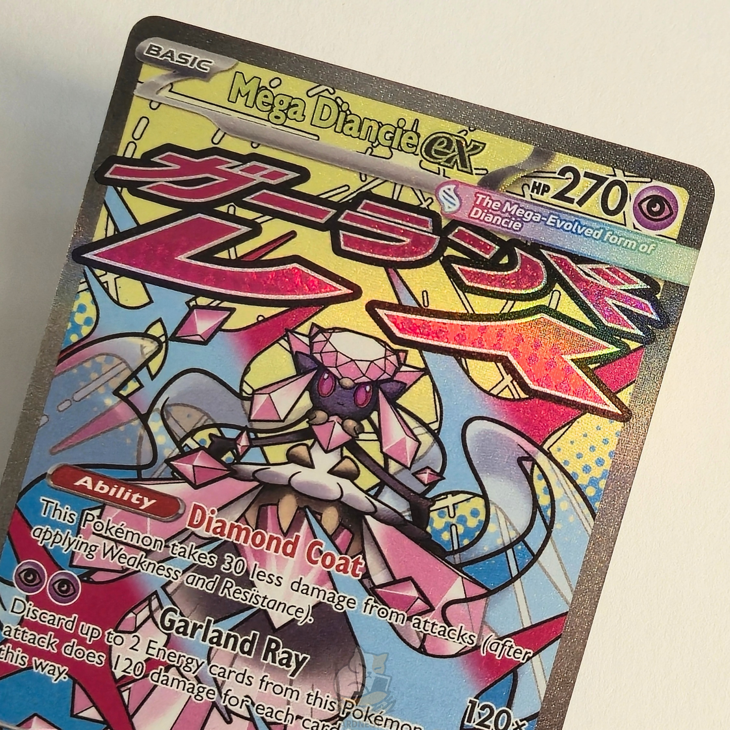 Mega Diancie Ex 267/217 Full Art Mega Attack Rare – Ascended Heroes – Near Mint – English