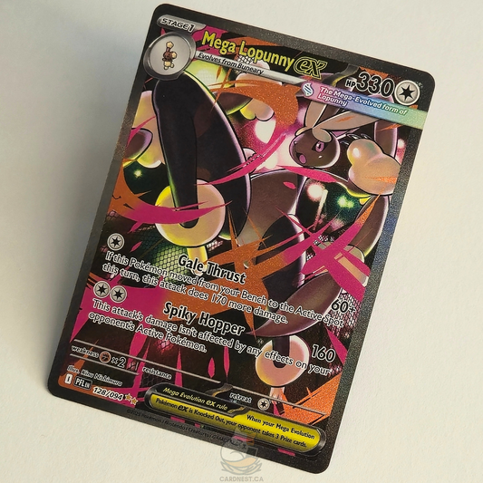 Mega Lopunny Ex 128/094 Full Art Special Illustration Rare – Phantasmal Flames – Near Mint – English