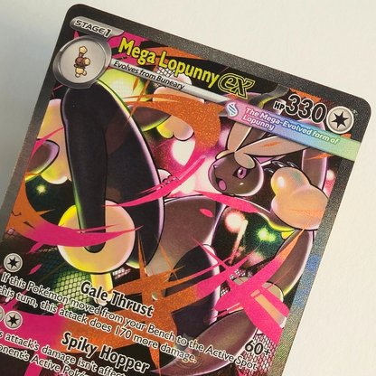Mega Lopunny Ex 128/094 Full Art Special Illustration Rare – Phantasmal Flames – Near Mint – English