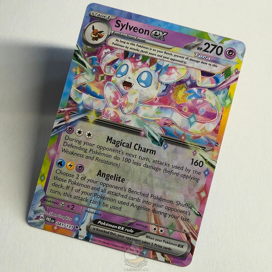 Sylveon Ex 041/131 Holo Double Rare – Prismatic Evolutions – Near Mint – English