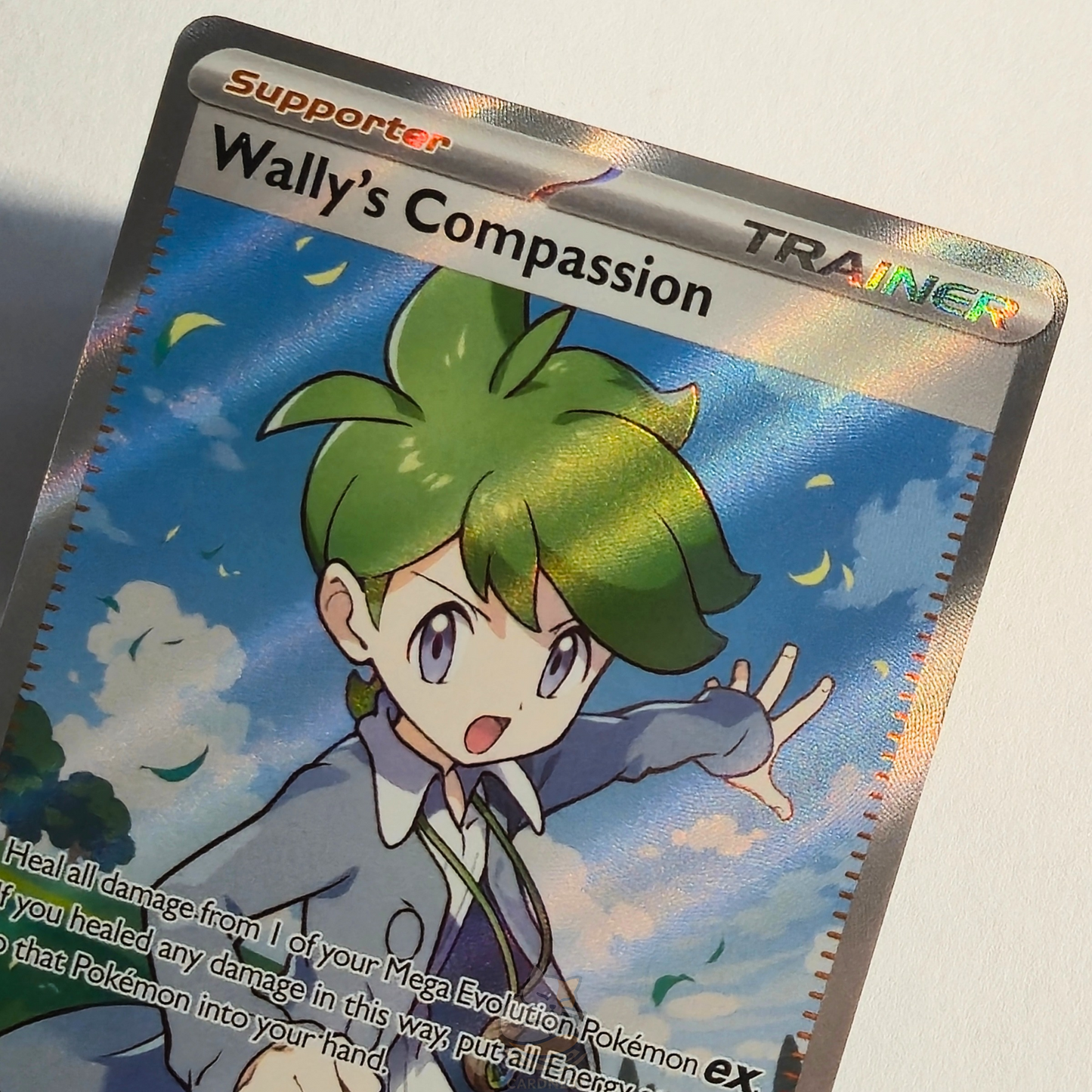 Wally's Compassion 176/132 Full Art Trainer Ultra Rare – Mega Evolution – Near Mint – English
