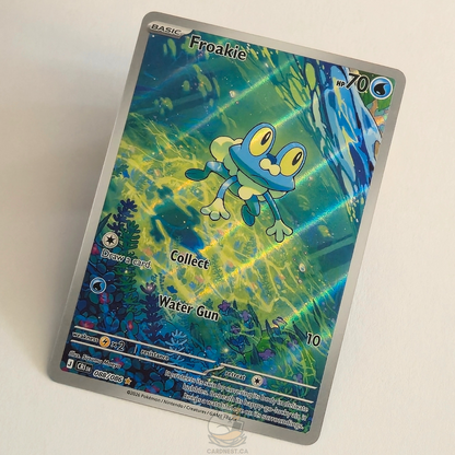 Froakie 088/086 Full Art Illustration Rare – Chaos Rising – Near Mint – English