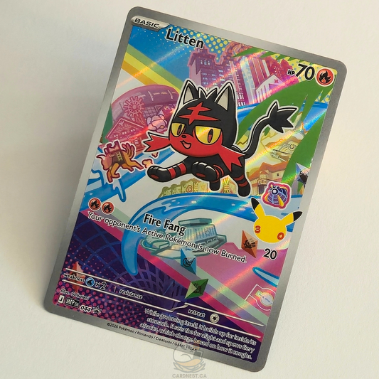 Litten 044 Black Star Promo – Mega Evolution – Near Mint – English