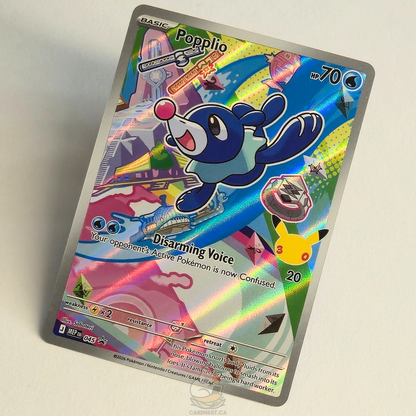 Popplio 045 First Partner'S 30Th Anniversary Full Art Black Star Promo – Mega Evolution – Near Mint – English