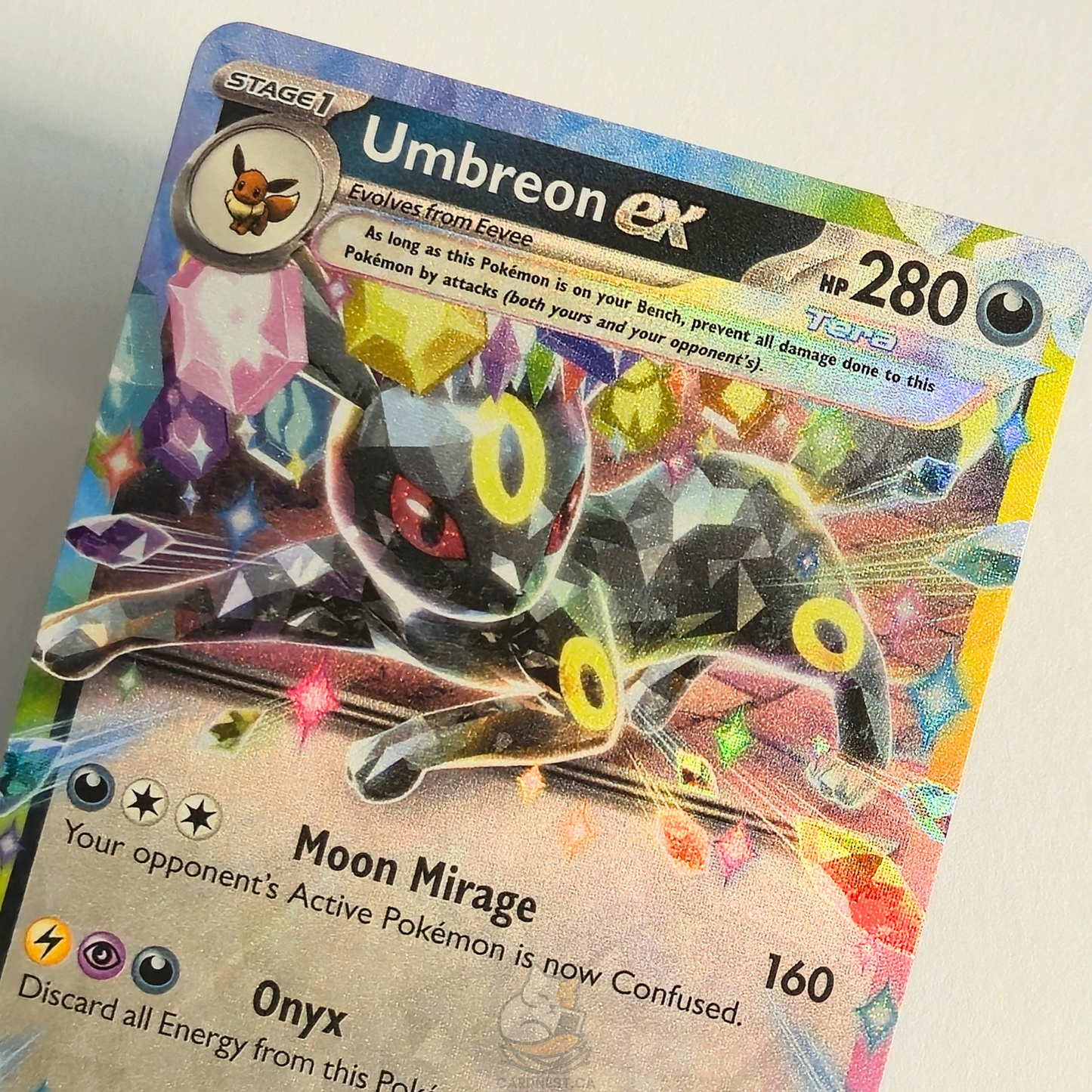 Umbreon ex 060/131 Holo Double Rare – Prismatic Evolutions – Near Mint – English