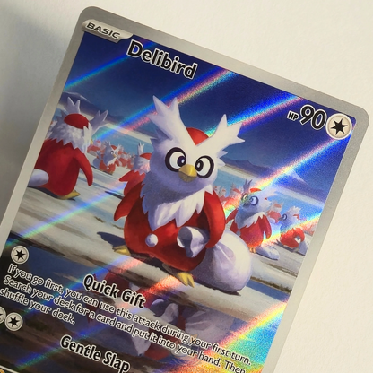 Delibird 152/132 Full Art Illustration Rare – Mega Symphonia – Near Mint – English