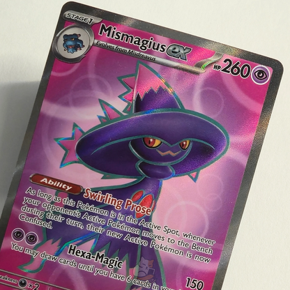 Mismagius Ex 112/094 Full Art Ultra Rare – Phantasmal Flames – Near Mint – English