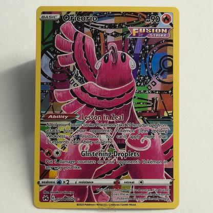 Oricorio GG04/GG70 Holo – Crown Zenith Galarian Gallery – Near Mint – English