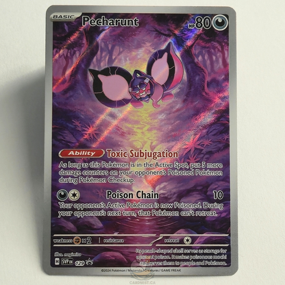 Pecharunt SVP129 Full Art Black Star Promo – Scarlet & Violet – Near Mint – English