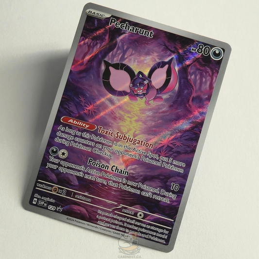 Pecharunt SVP129 Full Art Black Star Promo – Scarlet & Violet – Near Mint – English