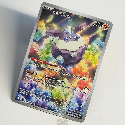 Carbink 242/217 Full Art Illustration Rare – Ascended Heroes – Near Mint – English