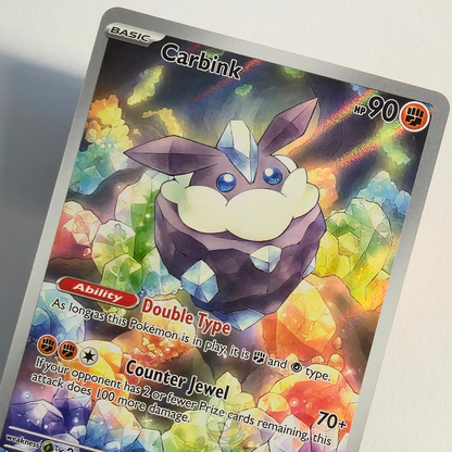 Carbink 242/217 Full Art Illustration Rare – Ascended Heroes – Near Mint – English