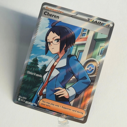 Cheren 258/217 Full Art Trainer Ultra Rare – Ascended Heroes – Near Mint – English