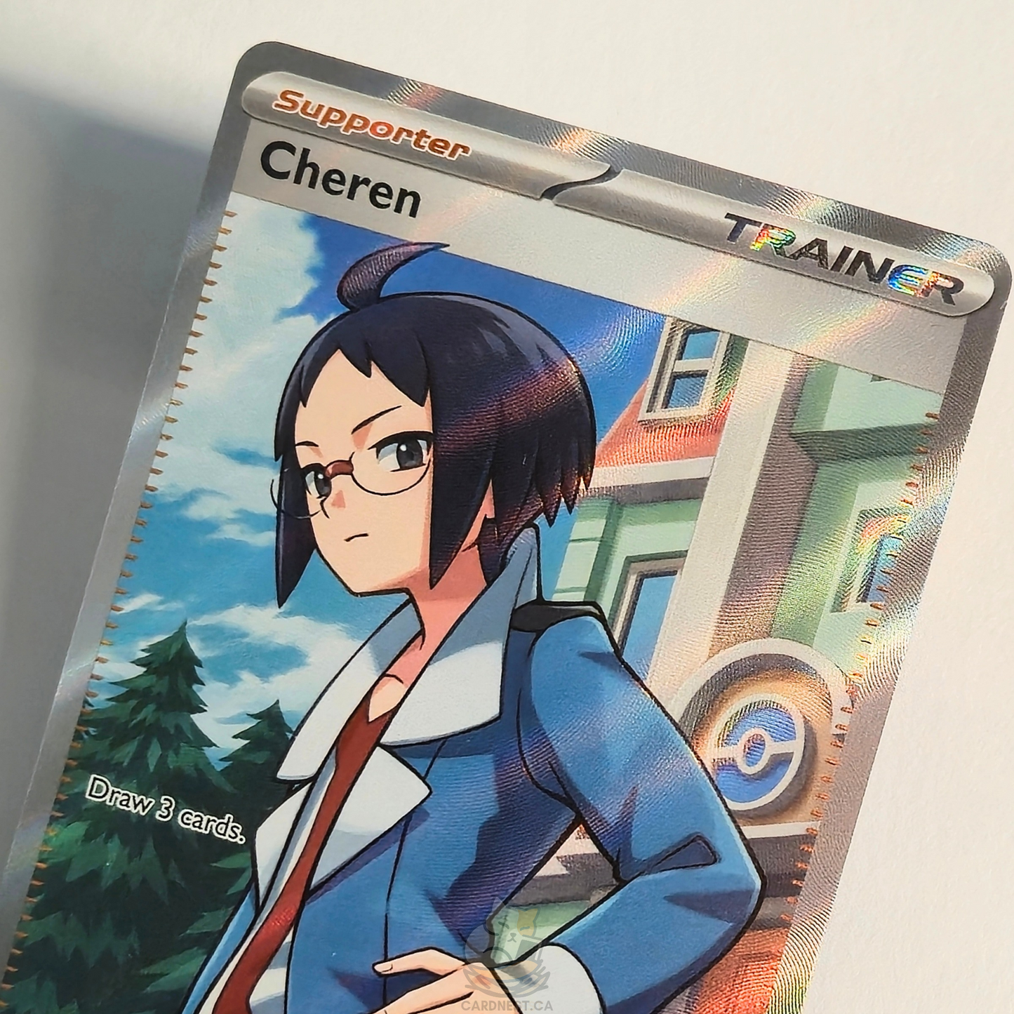 Cheren 258/217 Full Art Trainer Ultra Rare – Ascended Heroes – Near Mint – English