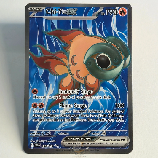 Chi-Yu Ex 234/193 Full Art Ultra Rare – Paldea Evolved – Near Mint – English