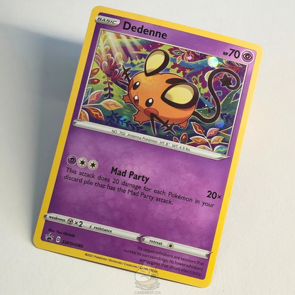 Dedenne SWSH080 Black Star Promo – Sword & Shield – Near Mint – English