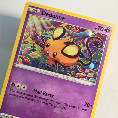 Dedenne SWSH080 Black Star Promo – Sword & Shield – Near Mint – English