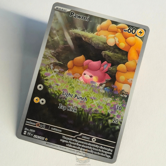 Pawmi 226/091 Full Art Illustration Rare – Paldean Fates – Near Mint – English