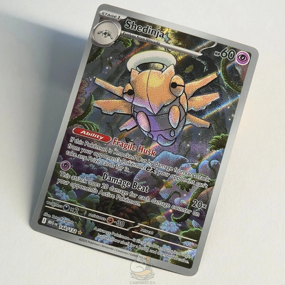 Shedinja 144/132 Full Art Illustration Rare – Mega Evolution – Near Mint – English