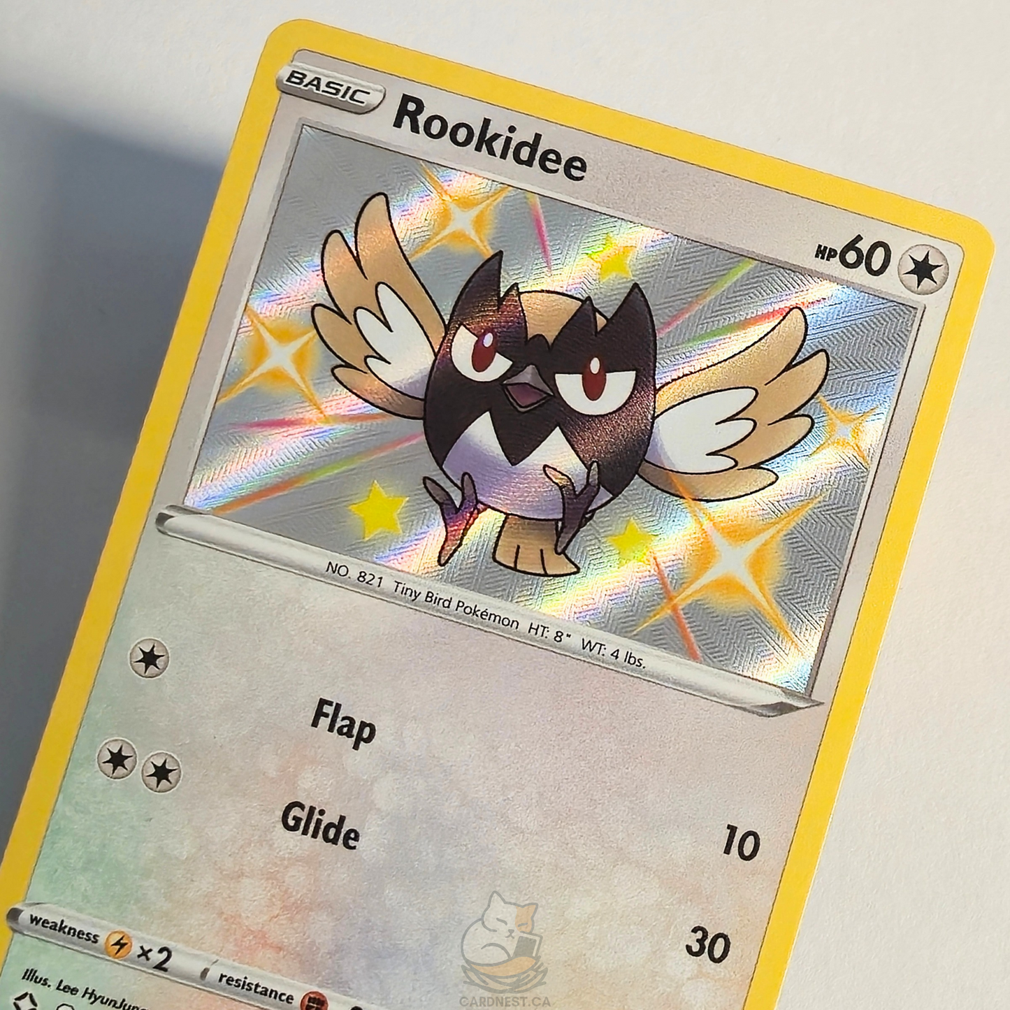 Rookidee SV101/SV122 Shiny Holo Rare – Shining Fates: Shiny Vault – Near Mint – English